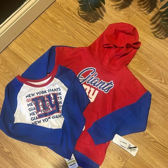 NFL NEW YORK GIANTS Shirt Bundle | Kids S 6 - Picture 1 of 7